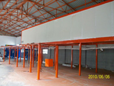  建設(shè)中流水線